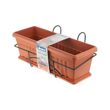 Набор Bama flower Iris терракотовый 50х30х30 см