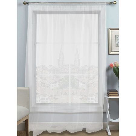 Тюль вуаль белый 300х300 см Amore Mio (11268)