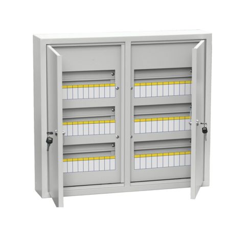 Щит распределительный навесной IEK Titan 3 ЩРН-72 металлический IP31 540х600х120 мм 72 модуля