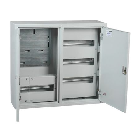 Щит учетно-распределительный навесной IEK Titan ЩУРН-3-48 металлический IP31 540х600х165 мм 48 модулей