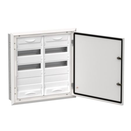 Щит распределительный встраиваемый IEK Titan 5 ЩРВ-72 металлический IP31 630х625х130 мм 72 модуля