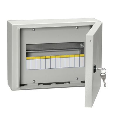 Щит распределительный навесной IEK Titan 3 ЩРН-12 металлический IP54 240х330х120 мм 12 модулей