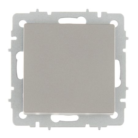 Выключатель IEK Brite ВС10-1-3-БрС одноклавишный встраиваемый сталь перекрестный (BR-V13-0-10-K46) организация и управление коммерческой деятельностью учебник