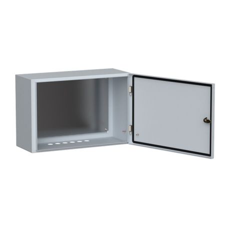 Щит распределительный навесной IEK ЩМП-4.6.2 металлический IP54 400х600х250 мм с монтажной панелью