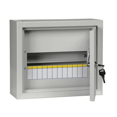 Щит распределительный навесной IEK Titan 3 ЩРН-12 металлический IP31 265х310х120 мм 12 модулей