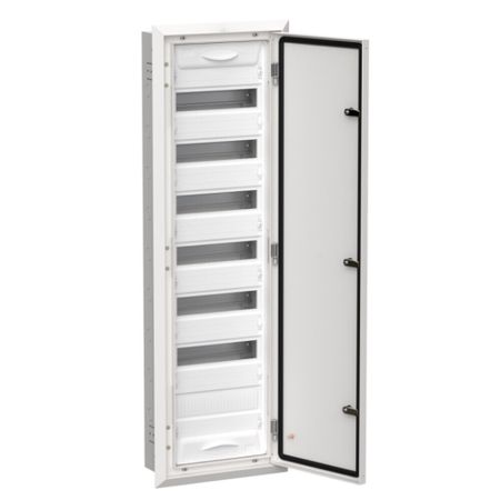 Щит распределительный встраиваемый IEK Titan 5 ЩРВ-84 металлический IP31 1130х365х130 мм 84 модуля