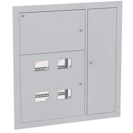 Щит распределительный встраиваемый IEK ЩЭ-4-1 36 металлический IP31 1000х960х155 мм 4 модуля