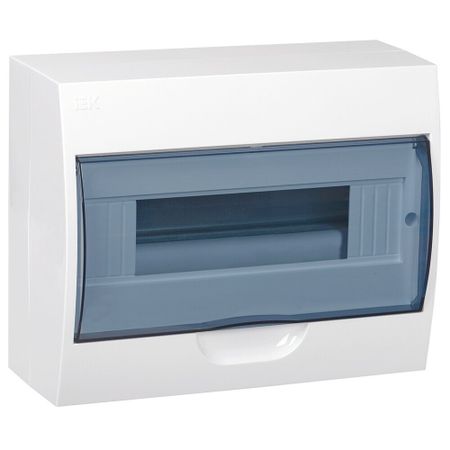Щит распределительный навесной IEK Krepta 3 ЩРН-П-12 пластиковый IP41 200х255х97 мм прозрачная дверь