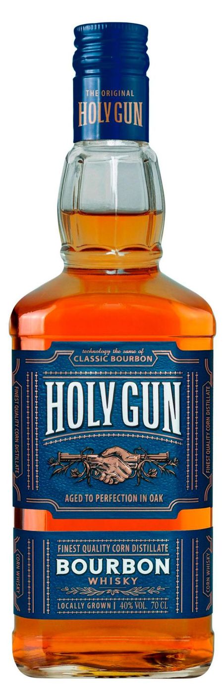 Виски Holy Gun зерновой 3 года Россия, 0,7 л