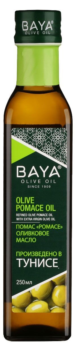 Масло оливковое Baya Pomace Extra Virgin Тунис, 0,25 л