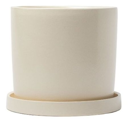 Горшок для цветов Котовский Фаянс Лидер 3 белый глянец, 0,7 л