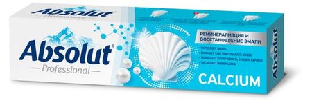 Зубная паста ABSOLUT Professional CALCIUM Реминерализация и восстановление, 110 г