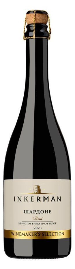Игристое вино Inkerman Chardonnay Vinemakers Selection белое брют Россия, 0,75 л люси мод монтгомери аня из зеленых мезонинов