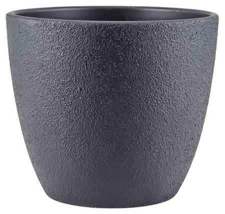 Горшок керамический Garden Star графит, 18 см
