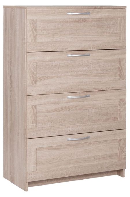 Комод Сириус 4 ящика дуб сонома, 41х78х123 см