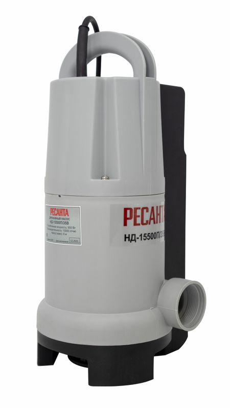 Насос дренажный Ресанта НД-15500П/35В для грязной воды 258 л/мин (77/2/4)