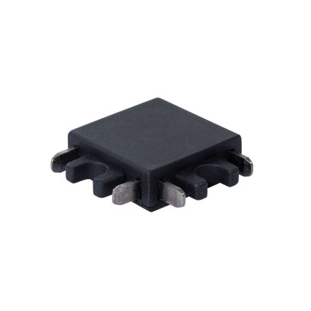 Коннектор для магнитного шинопровода L-образный Arte Lamp Rapid черный (A613606L)