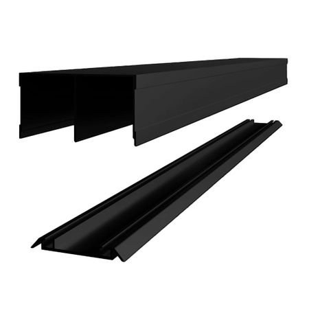 Комплект направляющих Elegant черный 80х1760 мм пылезащитный для направляющих sbr12 sbr16 sbr20 sbr25 sbr30