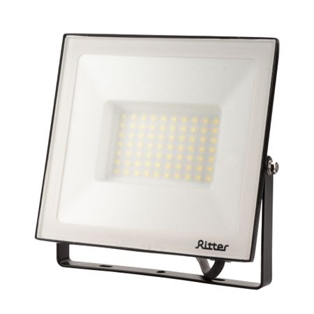 Прожектор светодиодный Ritter Profi 2700К 70 Вт IP65 черный прожектор светодиодный ritter profi 230в 30вт 6500к 3000лм ip65
