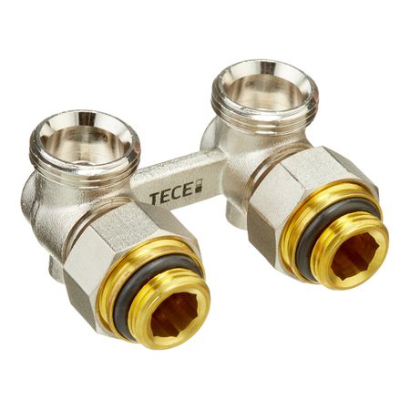 Узел нижнего подключения угловой Тесе 1/2 ВР(г) х 3/4 EK для радиатора (8740438)