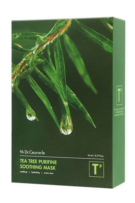 Dr.Ceuracle Tea Tree Purifine Soothing Mask Pack гинкго билоба с свободный 20 таблетки 450мг 90шт