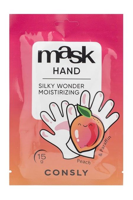 Consly Peach and Paraffin Silky Wonder Moisturizing Hand Mask
