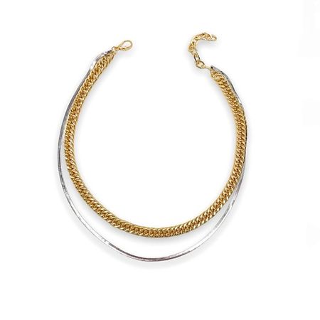 Колье FOROSTINA.K Колье Bicolor free form кафф bicolor double cuffs