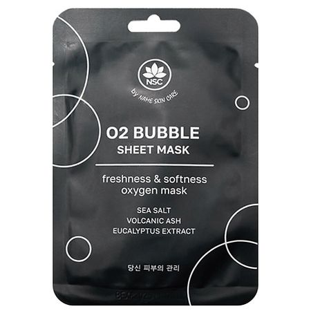 Маска для лица NAME SKIN CARE Тканевая маска Ультраочищающая пузырьковая O2 BUBBLE SHEET MASK статуэтка nordic bubble из канифоли