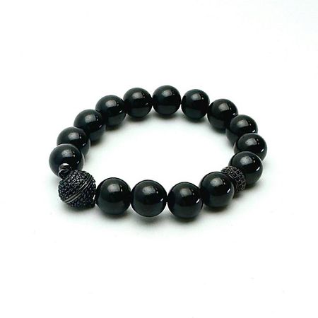 Браслет MAOMI Браслет из гагата на магнитной застежке