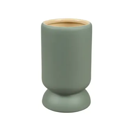 Стакан для щеток хлоя керамика зеленый
