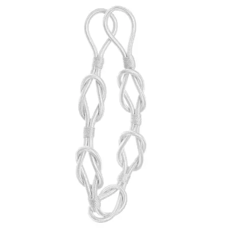 Подхват для штор Узлы 153 60 см металл цвет белый александр геннадьевич колесников лунные узлы как понять прошлое и предвидеть будущее