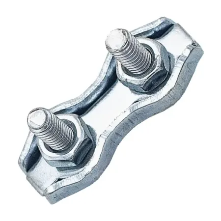 Зажим для троса Duplex 3 мм сталь оцинкованная 2 шт.