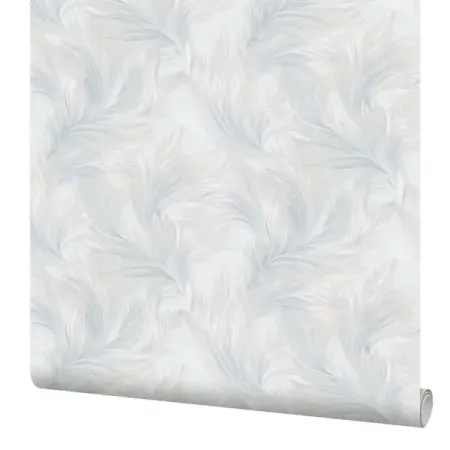 Обои флизелиновые Erismann Levita голубые 1.06 м ЭР60918-03 искусственные ветки для новогоднего декора арт 12105 зеленые и голубые литые ветки