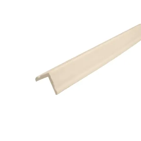 Угол внутренний 25x25x2700 мм ПВХ слоновая кость