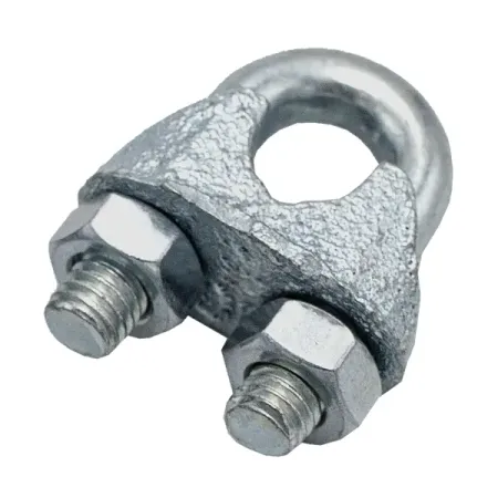 Зажим для троса DIN 741 5 мм сталь оцинкованная 2 шт. зажим троса duplex 4мм