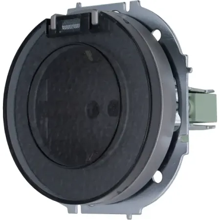 Розетка встраиваемая Lezard Osen с заземлением с крышкой цвет серый переключатель 2 клавишный lezard zima проходной серый матовый