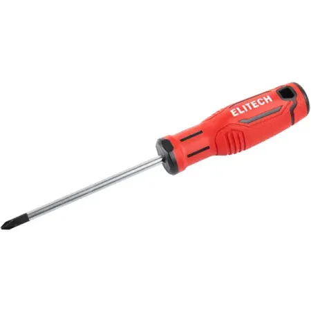 Отвертка крестовая Elitech 211203 PH1x100 мм