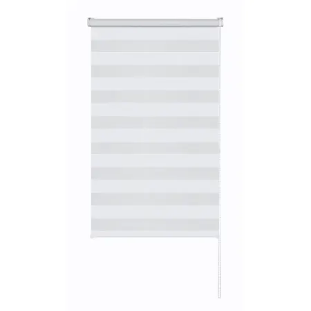 Штора рулонная день-ночь Петер 70x160 см белая