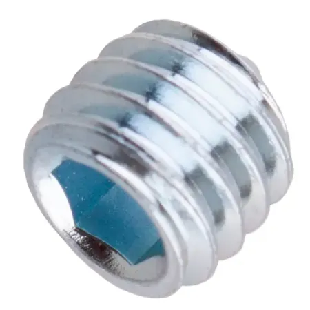 Винт установочный 6x6 мм сталь цвет серебро 4 шт.