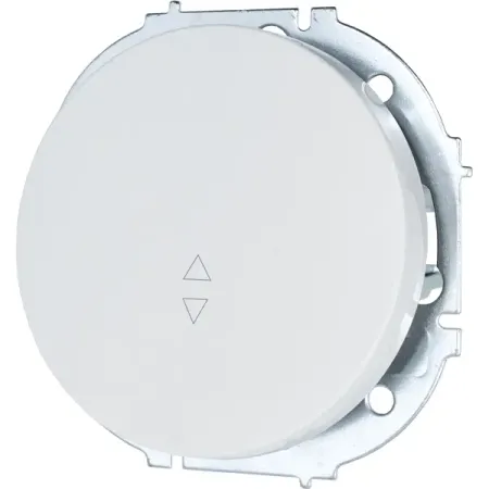 Выключатель проходной встраиваемый Osen 1 клавиша цвет белый