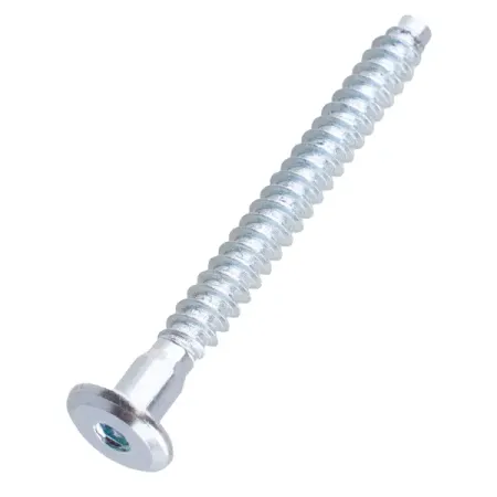 Конфирмат 7x70 мм сталь цвет серебро 20 шт. винт мебельный varianta никелированный для отверстия 5 мм длина 13 5 мм с выступающей головкой