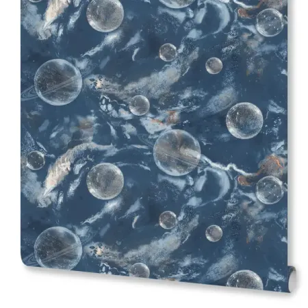 Обои флизелиновые Monte Solaro Universe синие 1.06 м MS9273-20