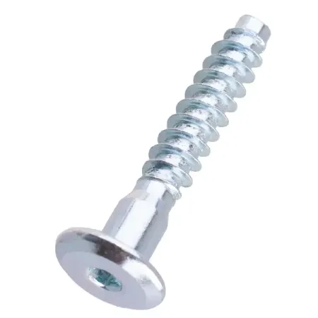 Конфирмат 7x40 мм сталь цвет серебро 8 шт. винт мебельный varianta никелированный для отверстия 5 мм длина 13 5 мм с выступающей головкой