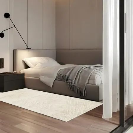 Ковер Белка Визион 100x200 см полипропилен 83130_25361 цвет бежевый мэттью корделл белка ёлочка