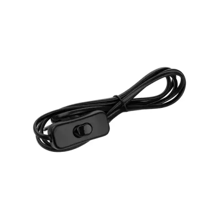 Кабель с переключателем TDM Electric 1.8 м черный 5 шт потенциометры rv097ns b10k с переключателем
