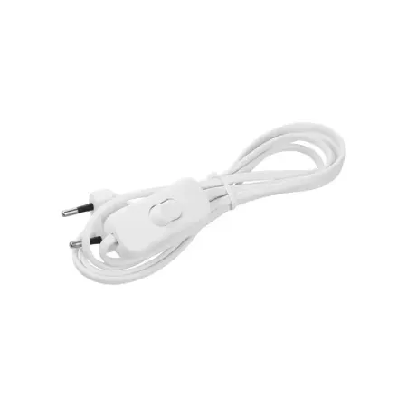 Кабель с переключателем TDM Electric 1.8 м белый 5 шт потенциометры rv097ns b10k с переключателем