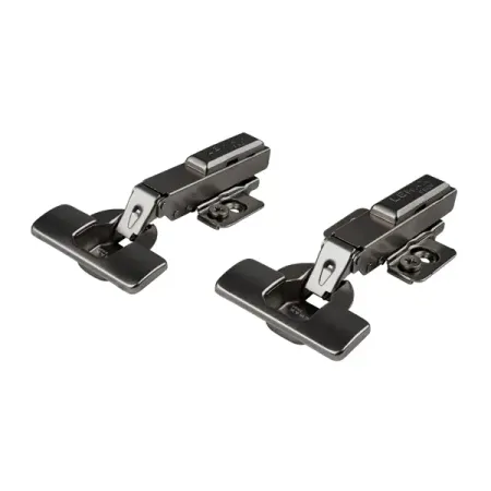 Петля мебельная накладная Lemax Prof Softly Clap 105° цвет черный