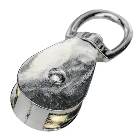 Блок одинарный со шкивом 2x15 мм сталь оцинкованная 1 шт.