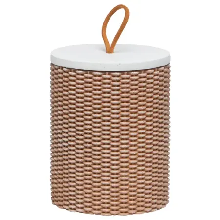 Шкатулка смола коричневый 10 см