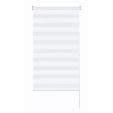 Штора рулонная день-ночь Москва 60x160 см белая